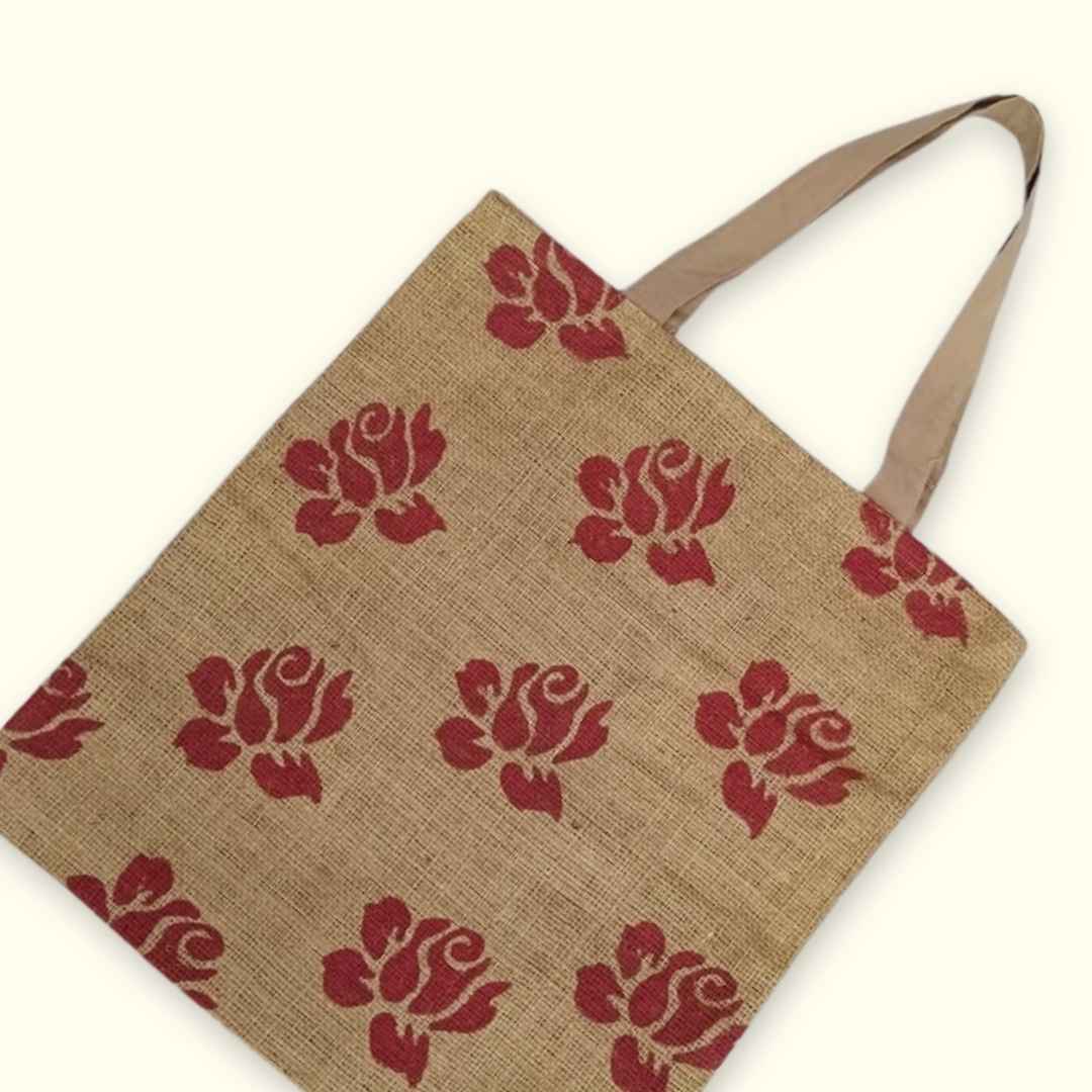 Flora Flora handcrafted bag painted by differently abled children, bringing their vibrant imagination and joyful energy to life.