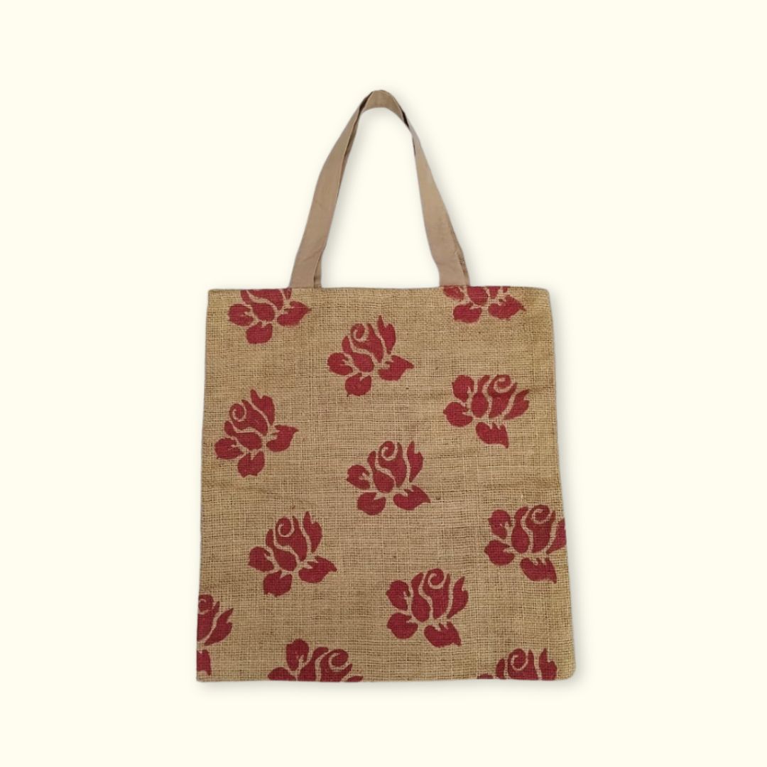 Flora Flora handcrafted bag painted by differently abled children, bringing their vibrant imagination and joyful energy to life.